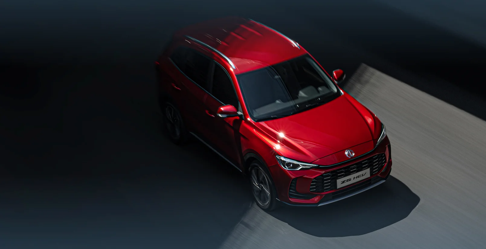 Baner modelu MG ZS Hybrid+